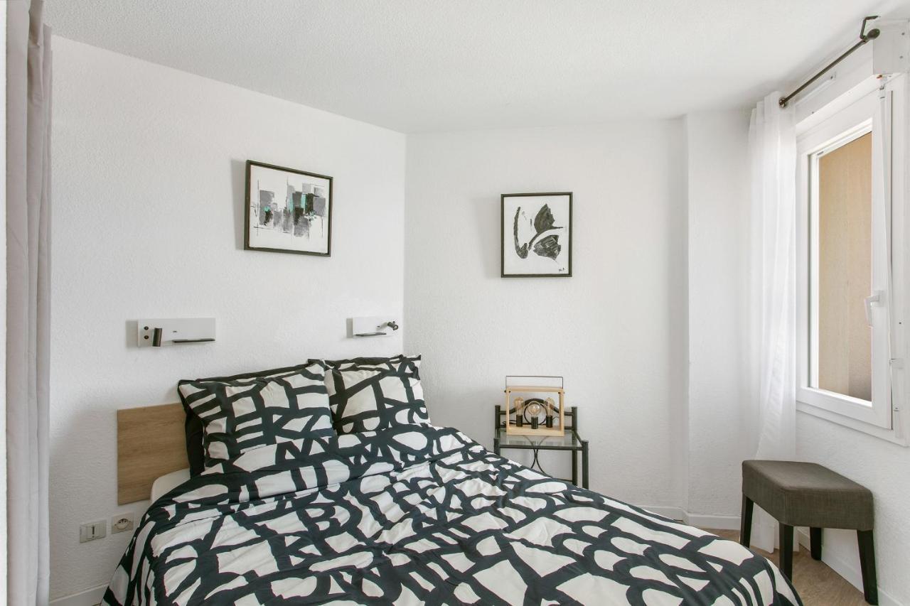 Appartement T3 Terrasse Vue Sur Mer, Piscine, Parking, Wifi Et Clim Sète Buitenkant foto