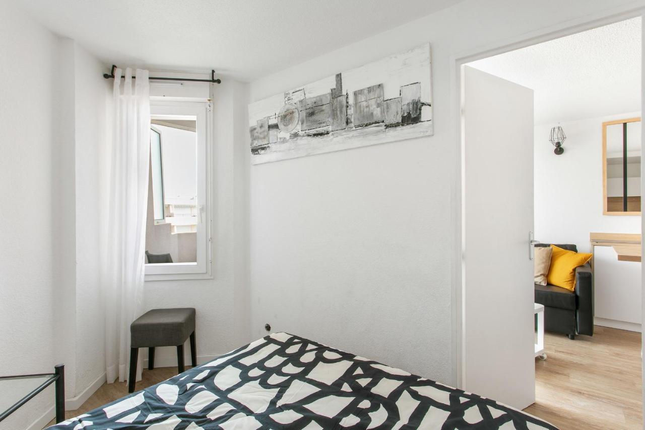 Appartement T3 Terrasse Vue Sur Mer, Piscine, Parking, Wifi Et Clim Sète Buitenkant foto