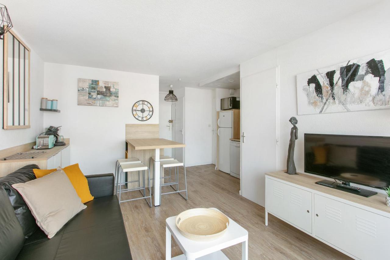 Appartement T3 Terrasse Vue Sur Mer, Piscine, Parking, Wifi Et Clim Sète Buitenkant foto