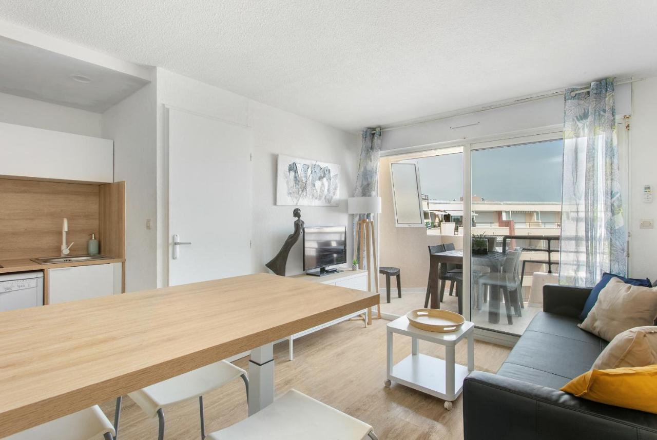 Appartement T3 Terrasse Vue Sur Mer, Piscine, Parking, Wifi Et Clim Sète Buitenkant foto